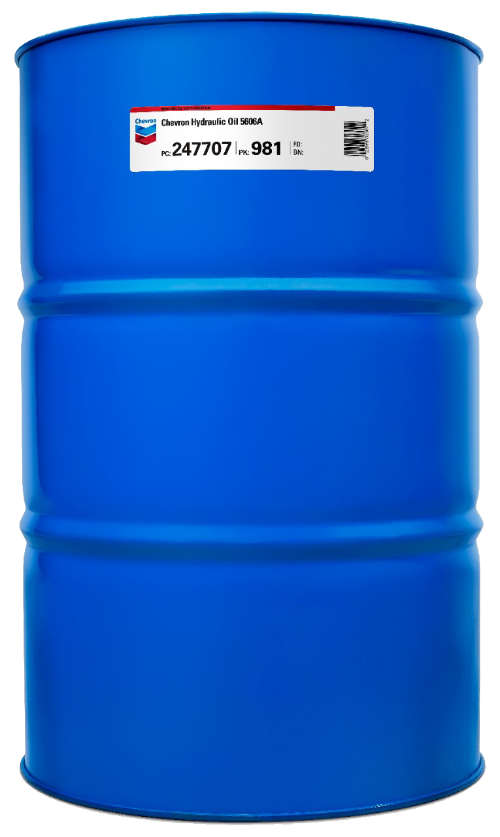Chevron Hydraulic Oil 5606A Chevron Lubricants (Canada)